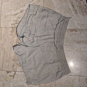 Old Navy Kahki drawstring Linen shorts